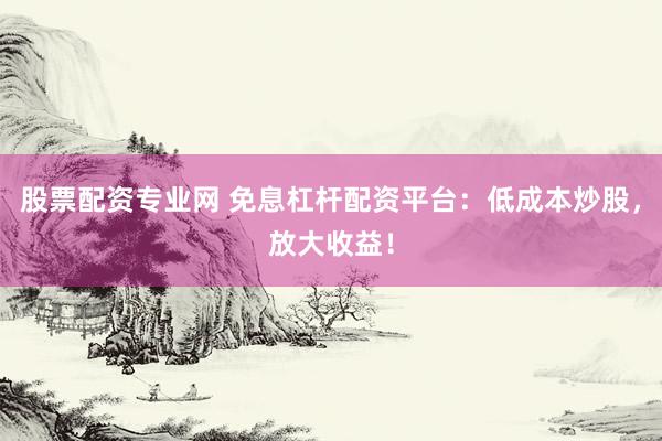 股票配资专业网 免息杠杆配资平台：低成本炒股，放大收益！